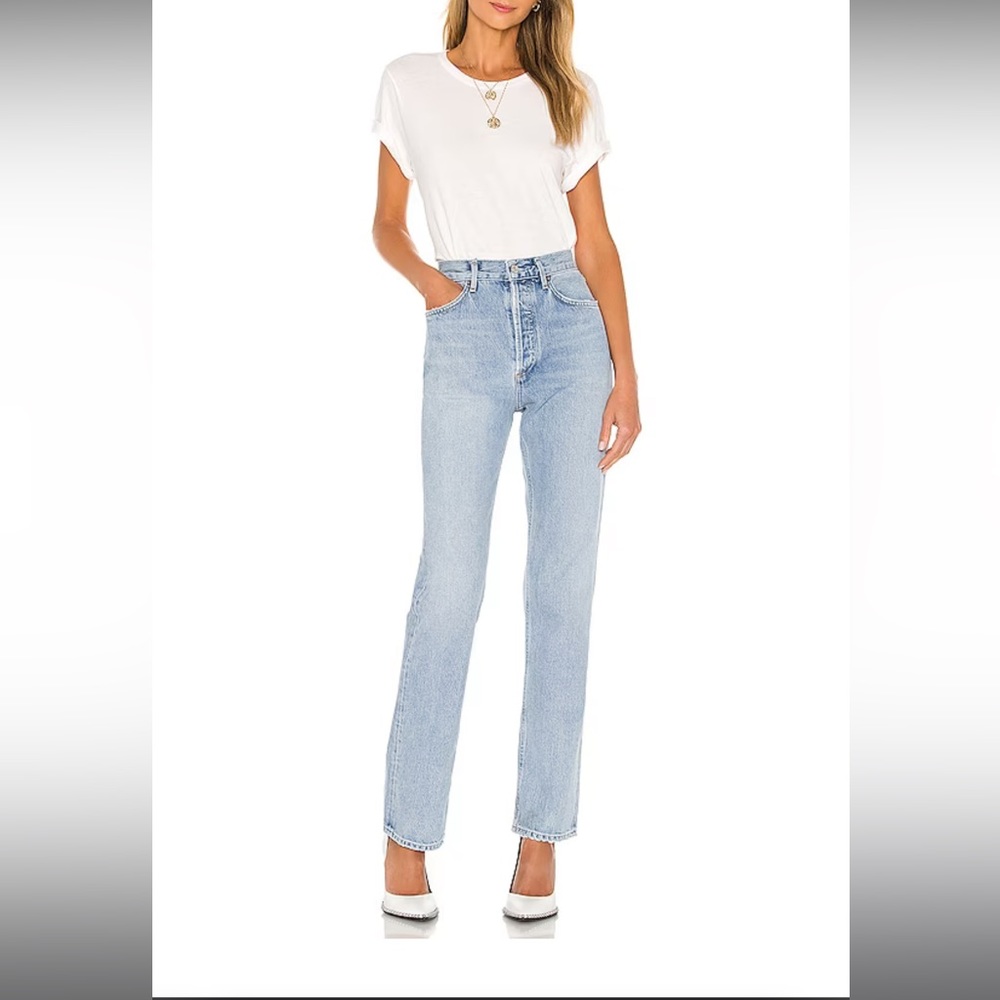 Agolde Lana straight leg jeans (size 27)